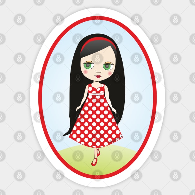 Blythe doll Sticker by Pendientera